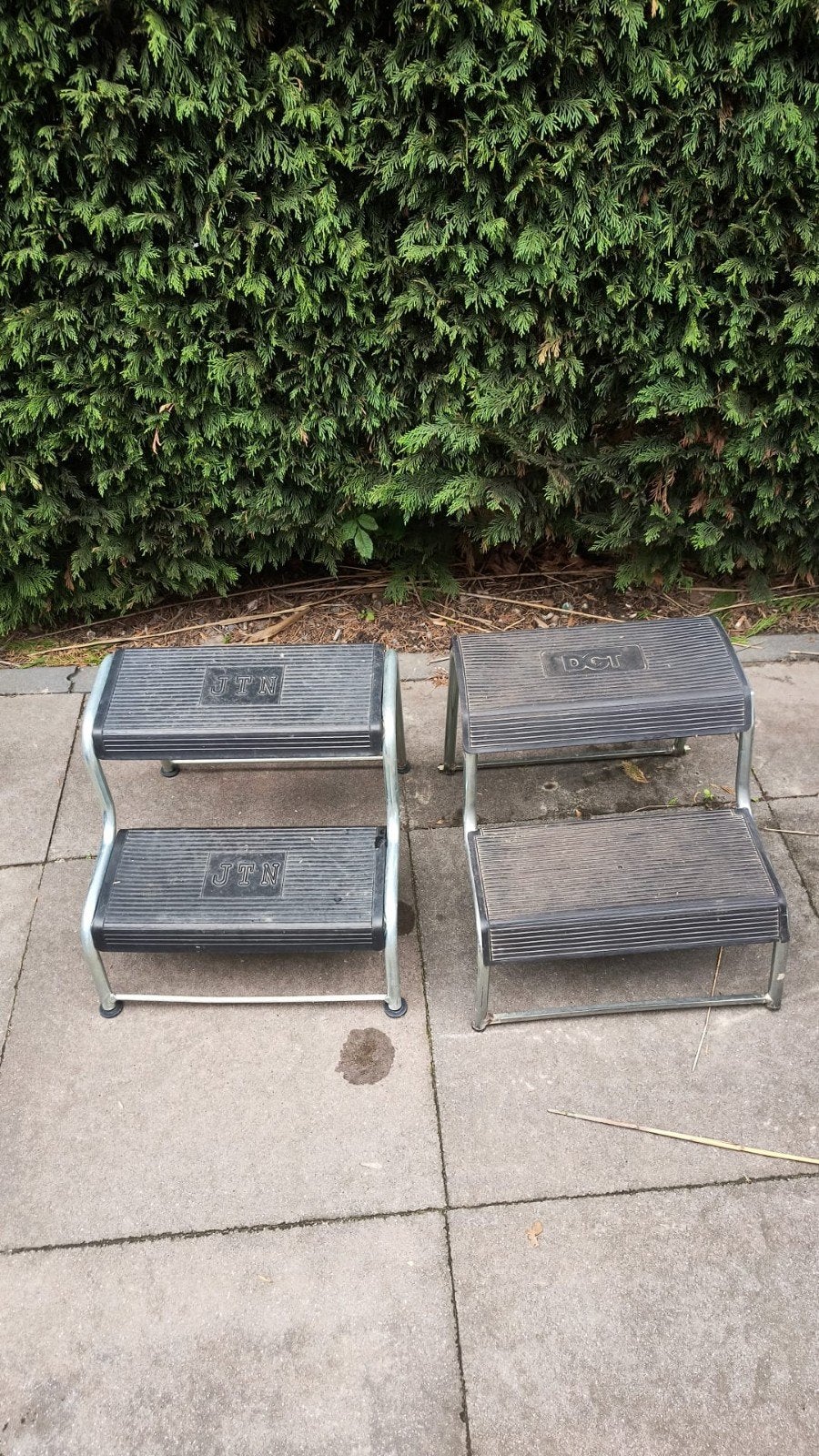 Opstapjes caravan, Ophalen