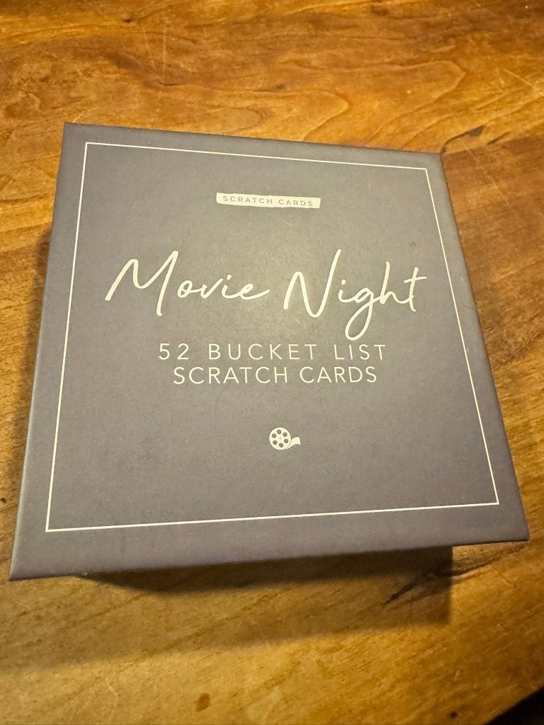 52 Bucket List Kraskaarten Movie Night, Verzenden, Nieuw