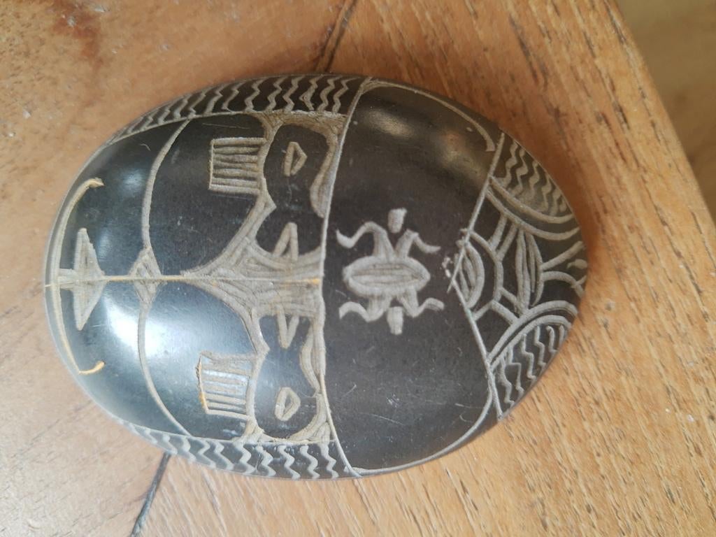 Egyptische Scarabee - Decoratief object, Antiek en Kunst, Kunst | Niet-Westerse kunst, Ophalen of Verzenden