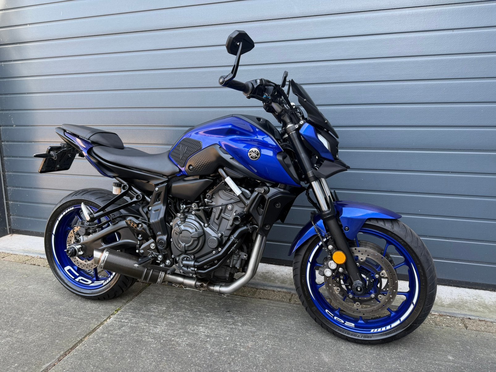 Yamaha MT07 MT-07 35kw: Uniek, 2022, 2e eign, led, sportuitl, Motoren, 2 cilinders, Occasion, Bedrijf, Minimaal motorrijbewijs A2