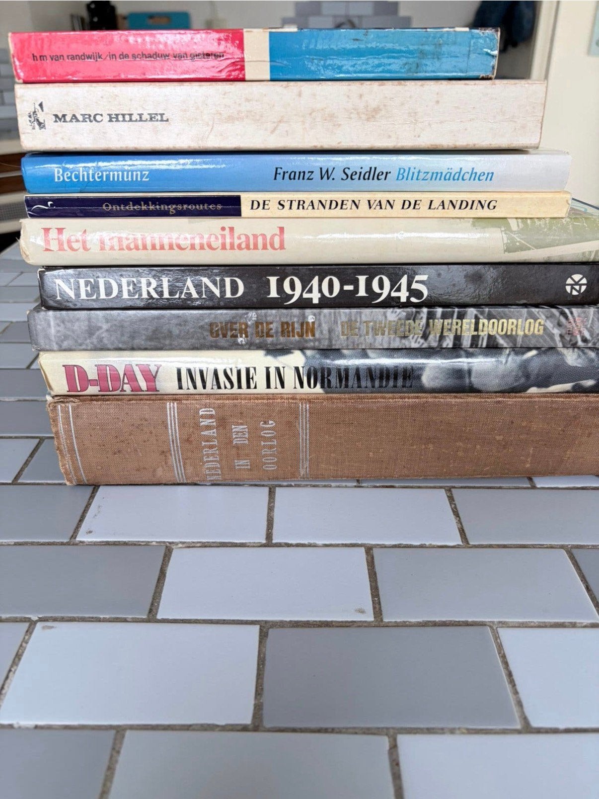 Oorlogsboeken pakket, Ophalen of Verzenden, Tweede Wereldoorlog, Gelezen