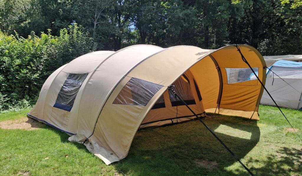Cabanon Awaya 500 katoenen tent met extra luifel (6 pers.), Caravans en Kamperen, Tenten, Ophalen