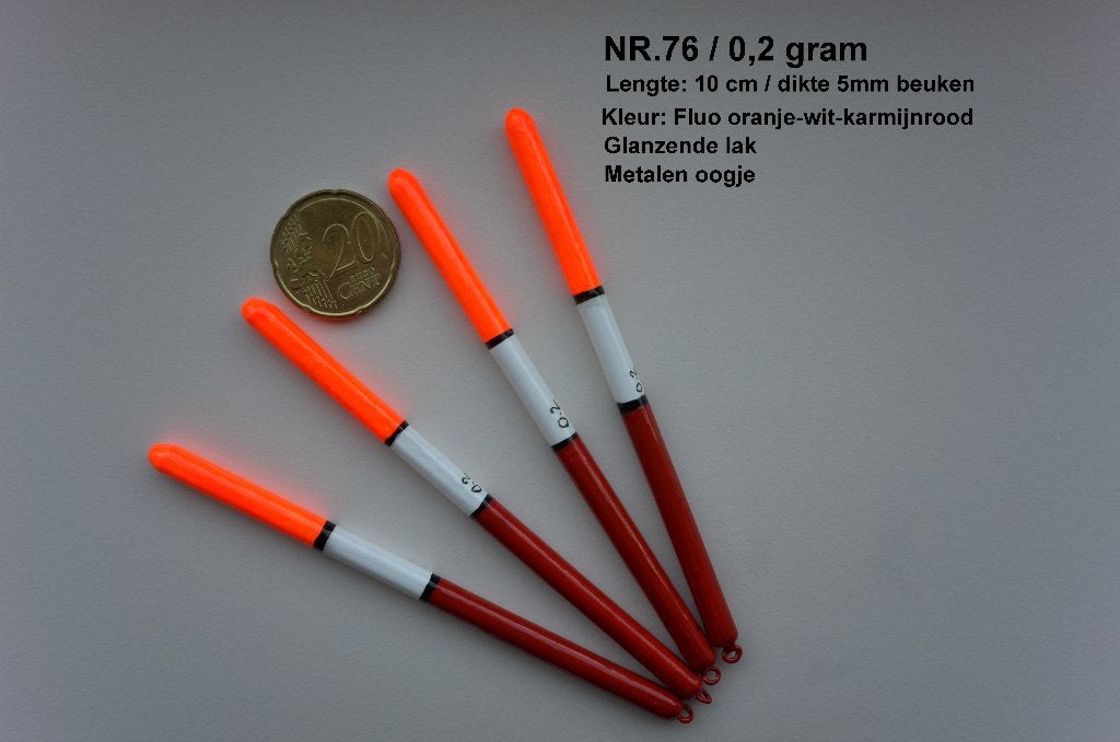 KARPERDOBBER HANDBUILT NR. 76 / 0,2 gr, Watersport en Boten, Hengelsport | Karpervissen, Ophalen of Verzenden, Nieuw, Dobber of Lood