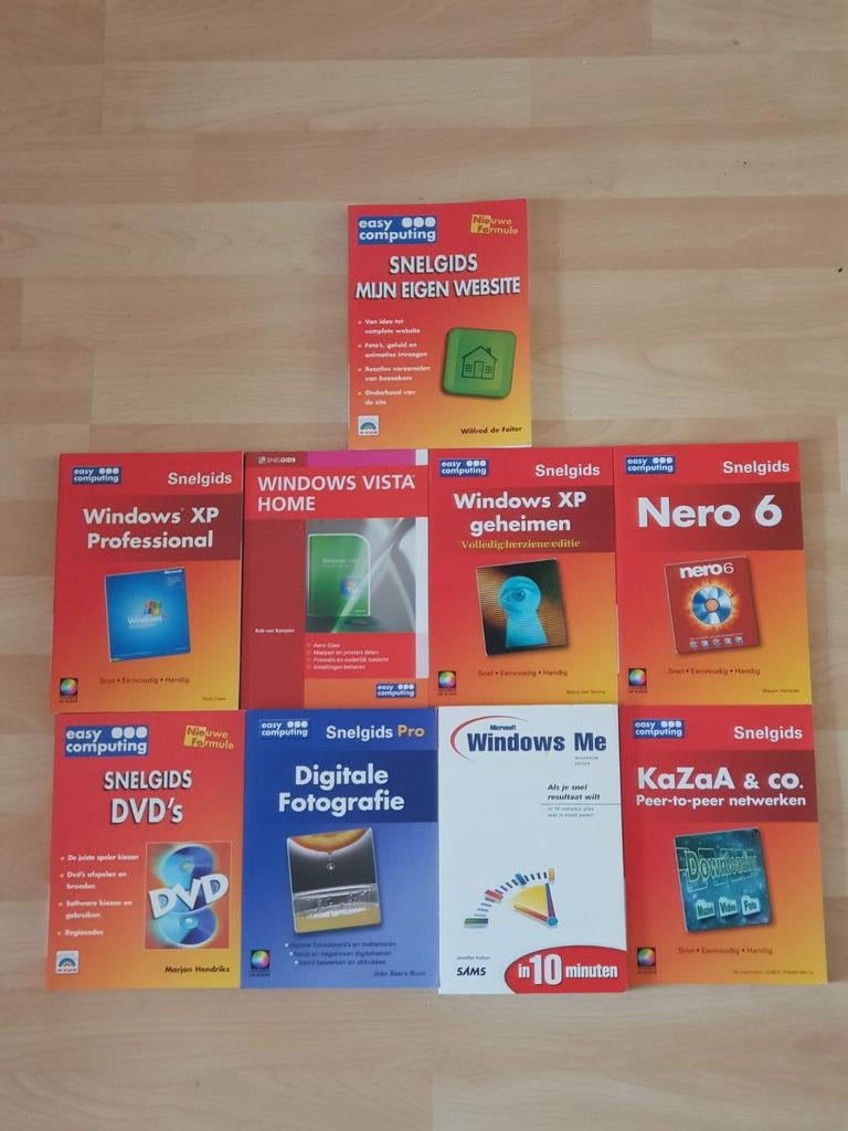 6 Handige snelgidsen van easy computing in 1 koop., Boeken, Ophalen of Verzenden, Zo goed als nieuw, Overige onderwerpen