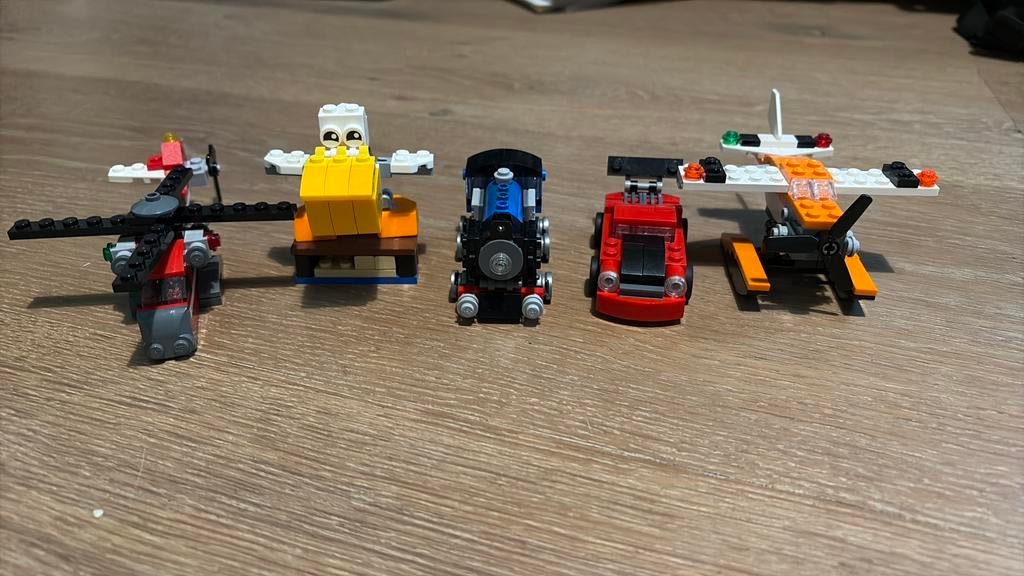 5x Lego creator sets, Ophalen of Verzenden, Zo goed als nieuw