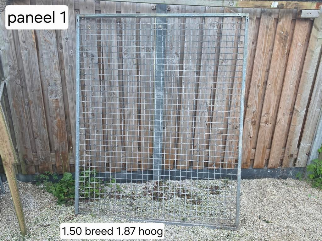 Kennelpanelen / puppy en kat panelen / deur / dichte panelen, Ophalen, Hondenkennel, 100 cm of meer, 110 cm of meer