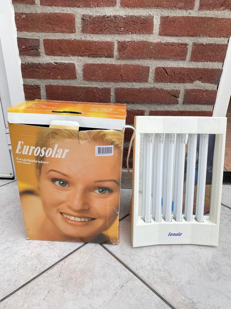 Gezichts bruiner, Witgoed en Apparatuur, Zonnebanken en Gezichtsbruiners, Ophalen of Verzenden, Zo goed als nieuw, Zonnebank enkelzijdig