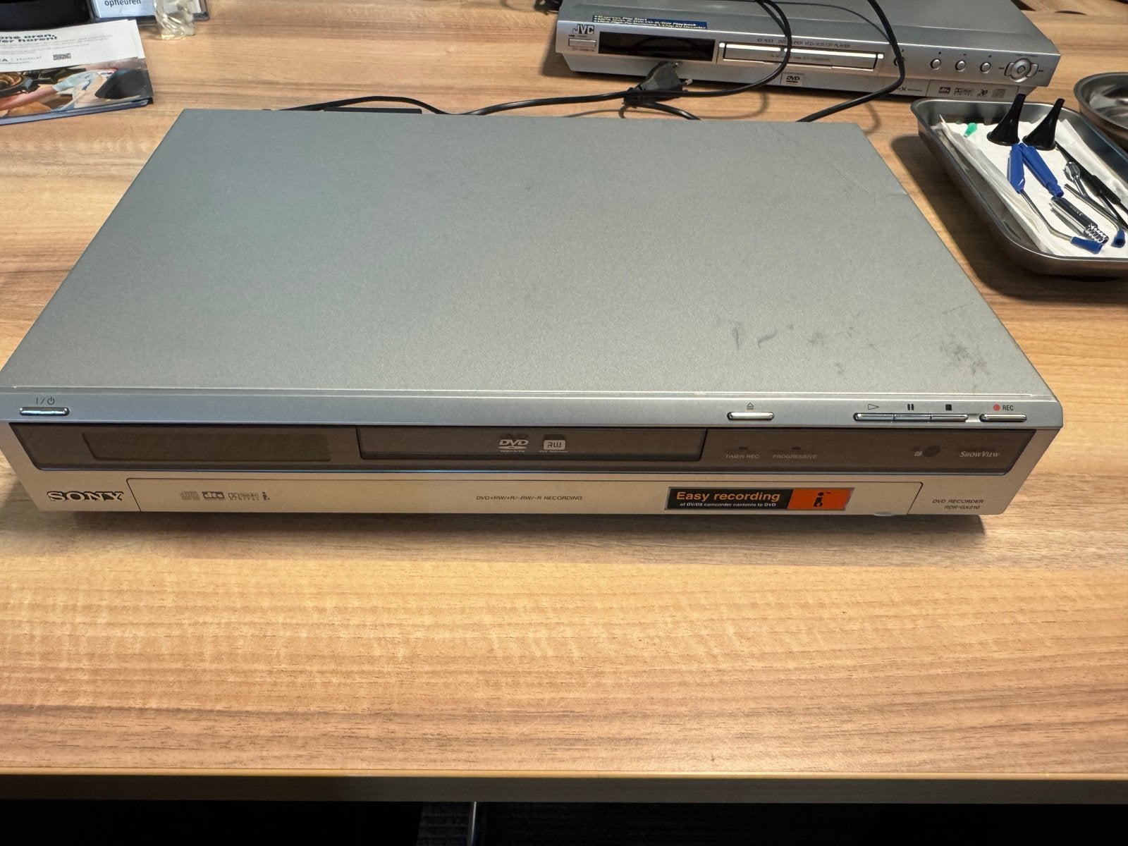 Sony Rdr gx210 dvd recorder multiview nwstaat, Ophalen of Verzenden, Zo goed als nieuw, Sony