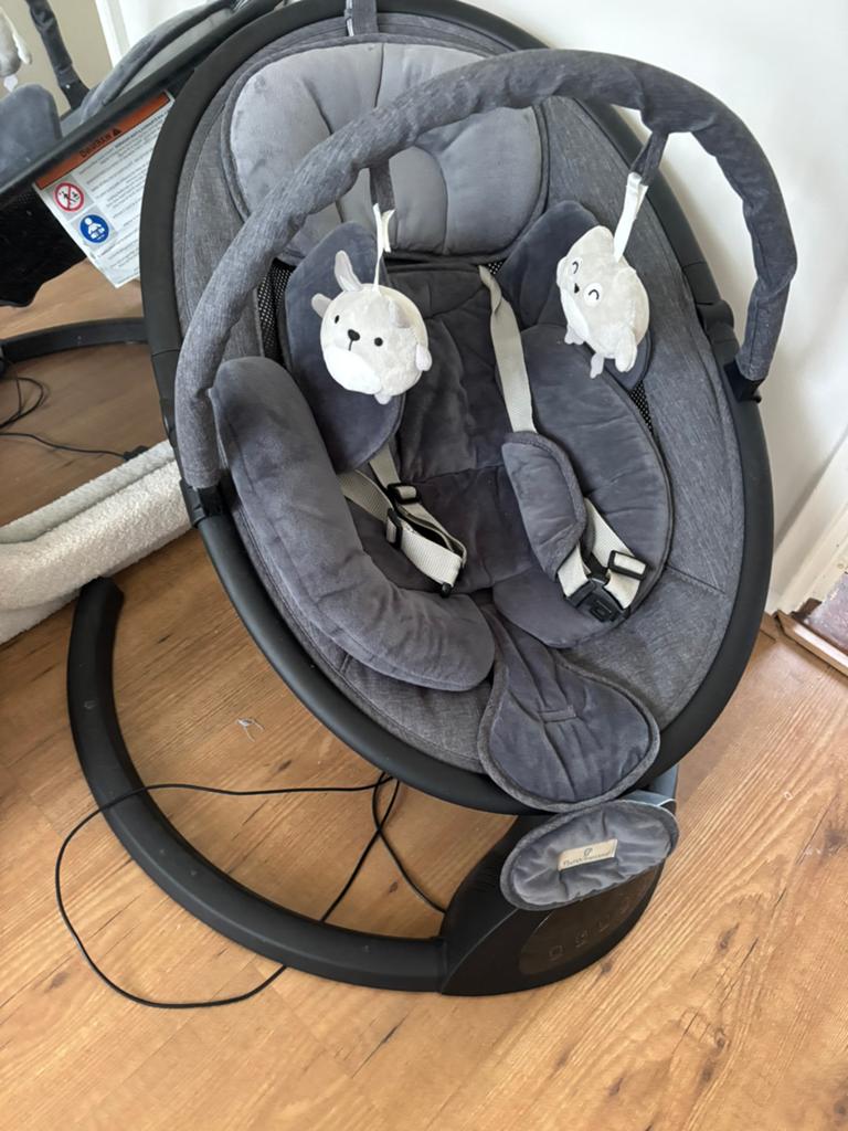 Elektrische wipstoel baby, Kinderen en Baby's, Wipstoeltjes, Ophalen, Zo goed als nieuw