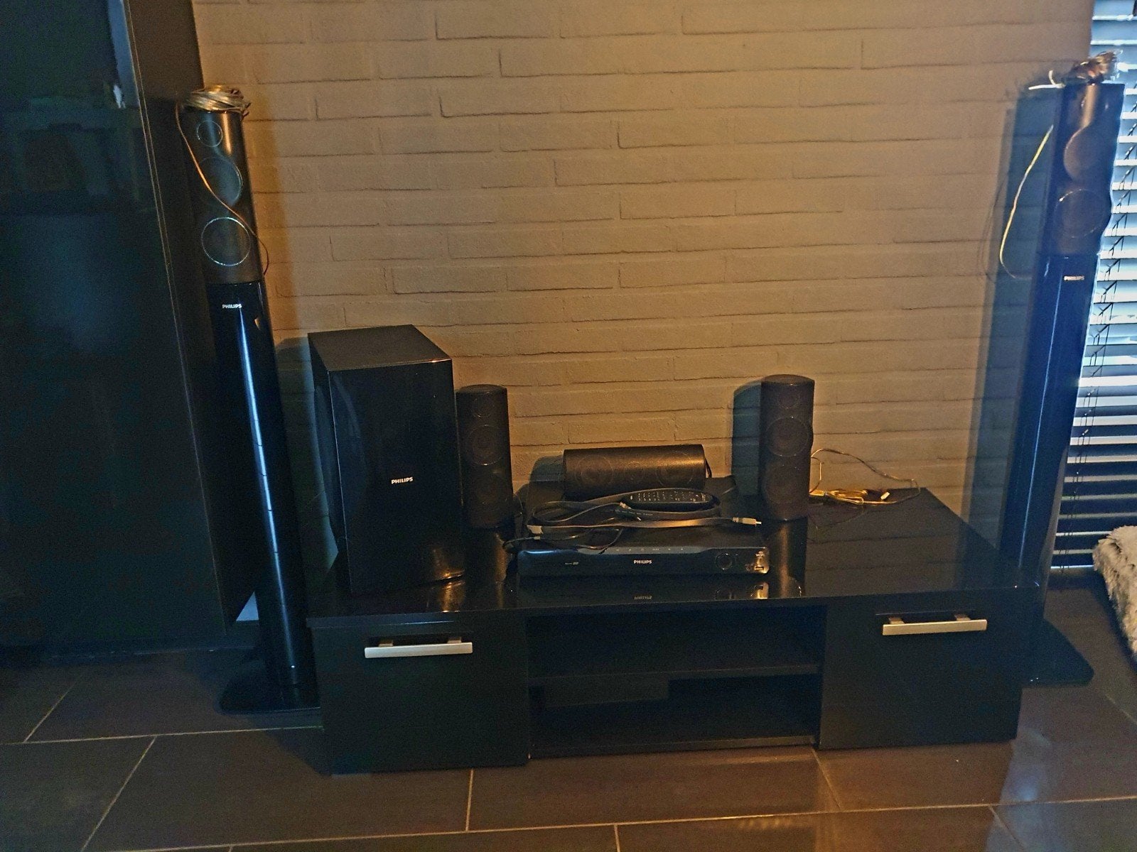 home cinema set Philips, Ophalen, Gebruikt, Overige materialen
