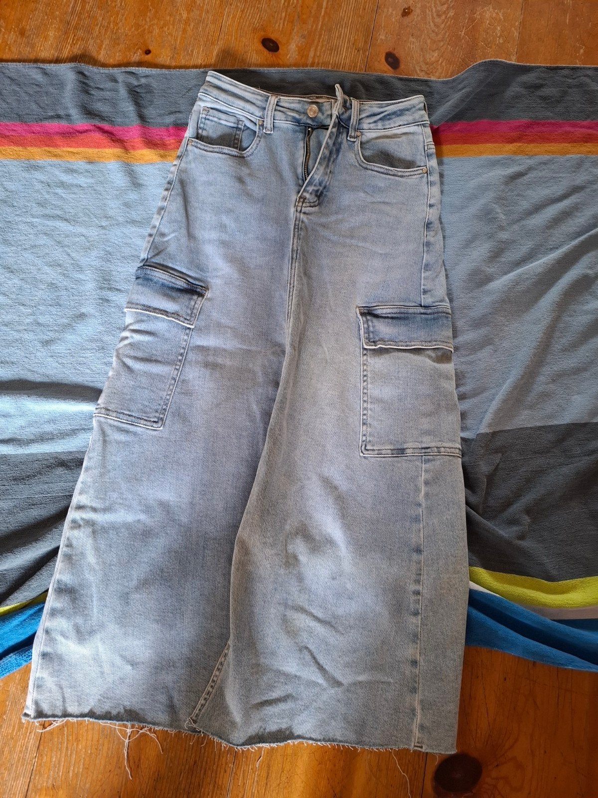 Denim, Ophalen of Verzenden, Zo goed als nieuw