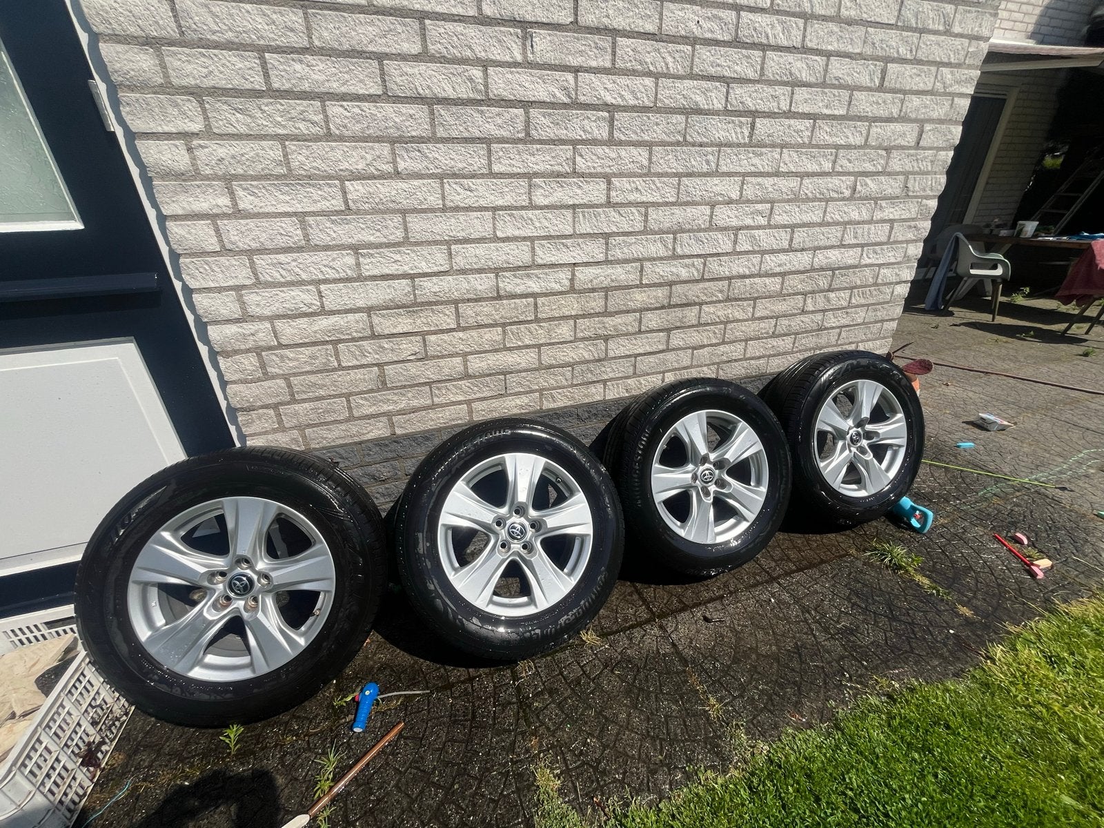 Toyota RAV4 17 inch lichtmetalen velgen (banden te vervangen, Ophalen, Gebruikt, Velg(en), 17 inch