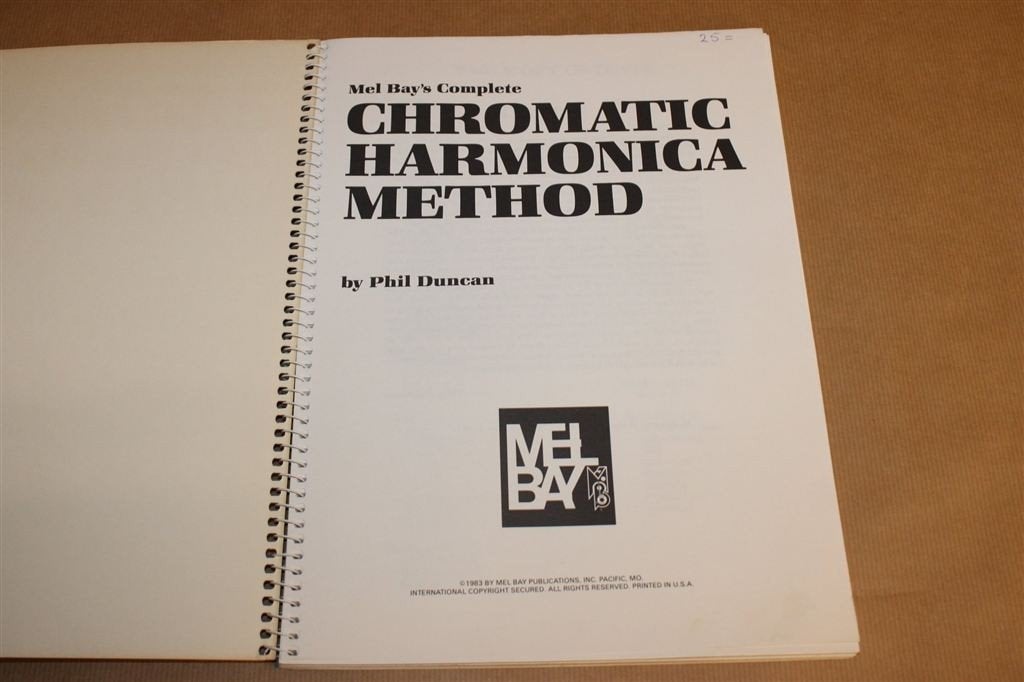 Mel Bay\'s Chromatische Harmonica — Leerboek [EN], Ophalen of Verzenden, Gebruikt, Artiest of Componist, Populair