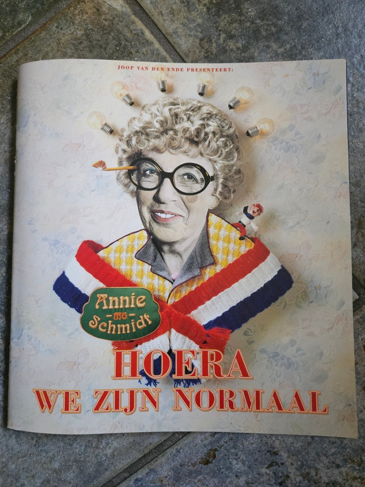 Annie M.G. Schmidt: Hoera, We Zijn Normaal  Theaterprogramma, Ophalen of Verzenden, Zo goed als nieuw, Joop van den Ende Theaterproducties