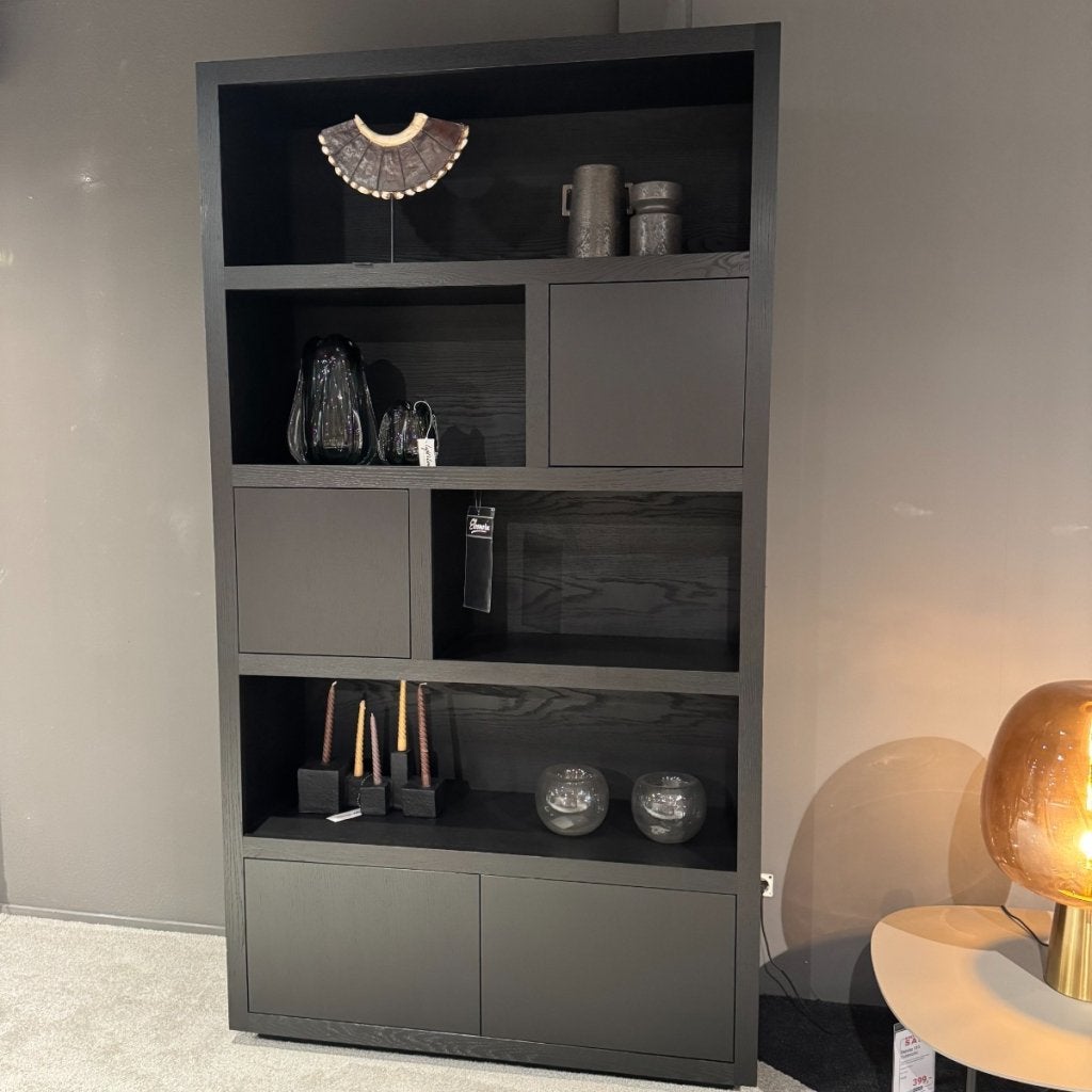 Kabinet Helsinki - Zwart - 120x220 cm - Eleonora, Niet ingevuld, Niet ingevuld, Niet ingevuld