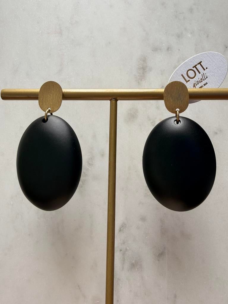 Lott Gioielli NIEUW, Sieraden, Tassen en Uiterlijk, Oorbellen, Overige materialen, Hangers, Verzenden, Zwart