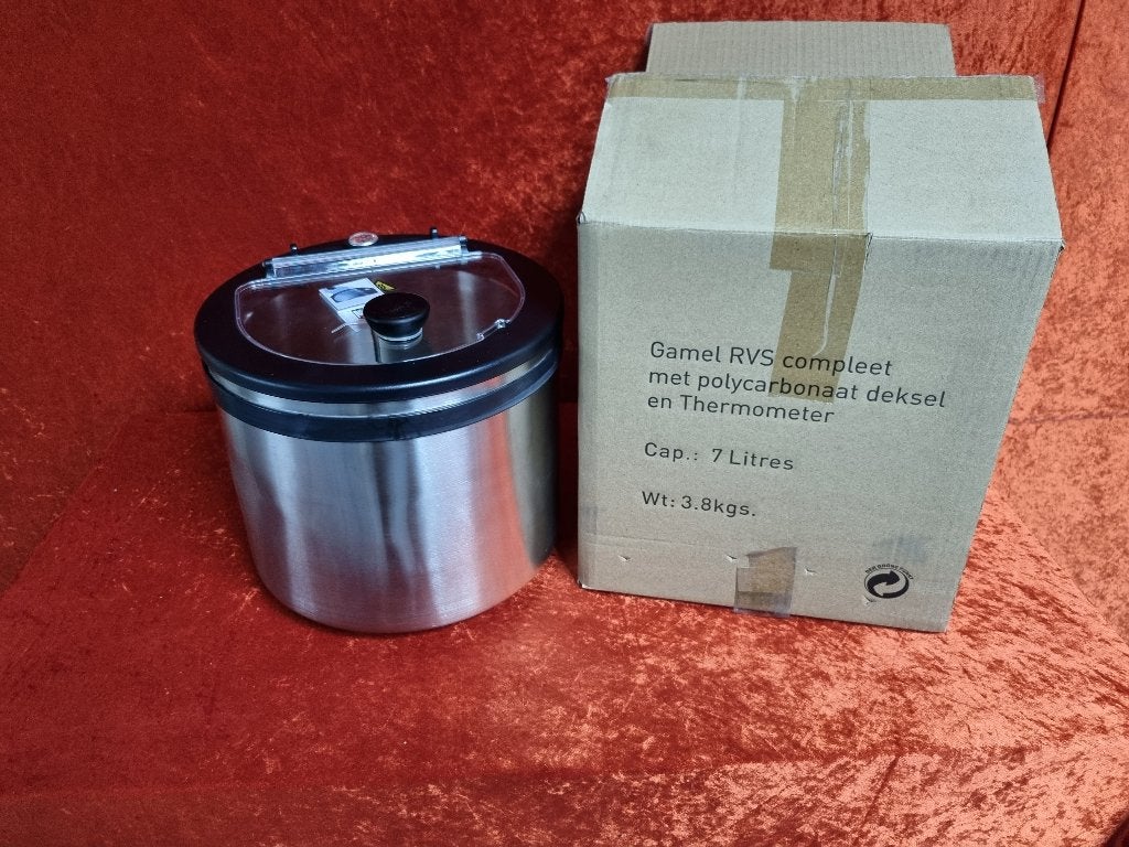 Gamel RVS warmhoudpan, Ophalen of Verzenden, Nieuw, Rvs, Overige typen