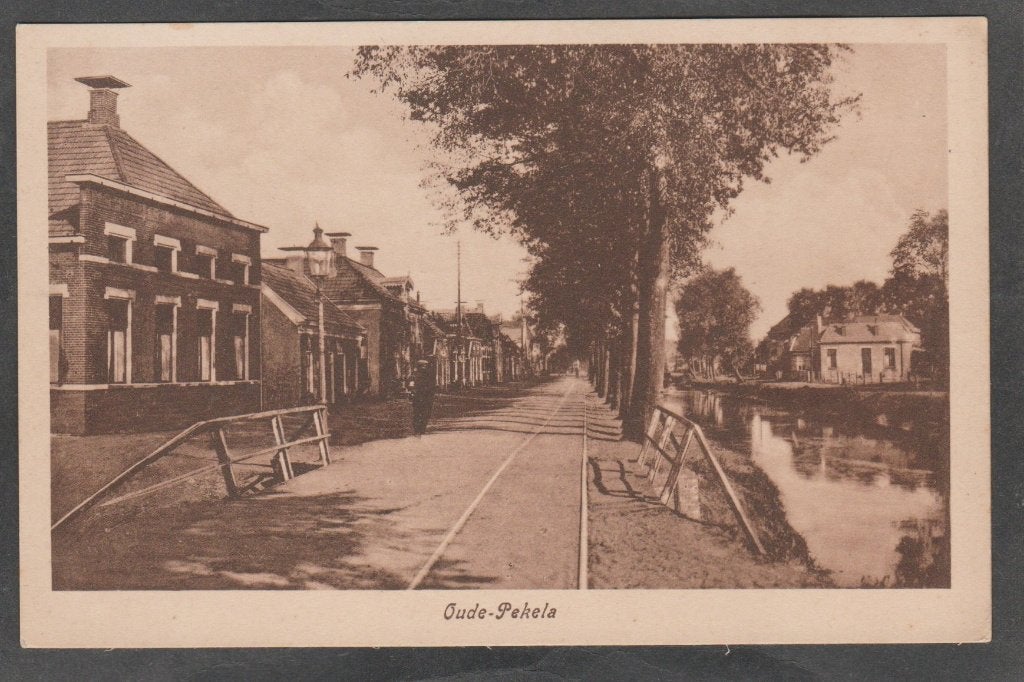 oude pekela  dorpsgezicht, Verzenden, Voor 1920, Ongelopen, Groningen