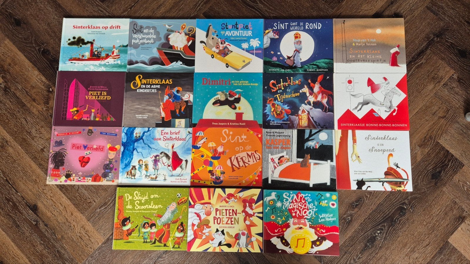18 Sinterklaas boeken, diverse titels, Ophalen, Zo goed als nieuw, Fictie algemeen