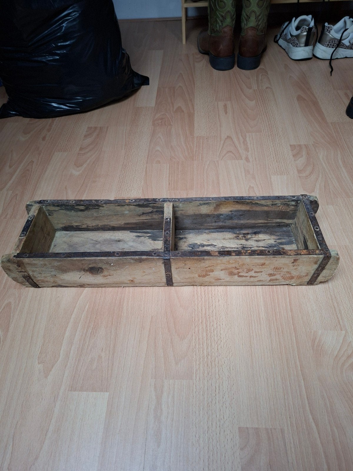 Dubbele houten steenmal, Ophalen, Minder dan 50 cm