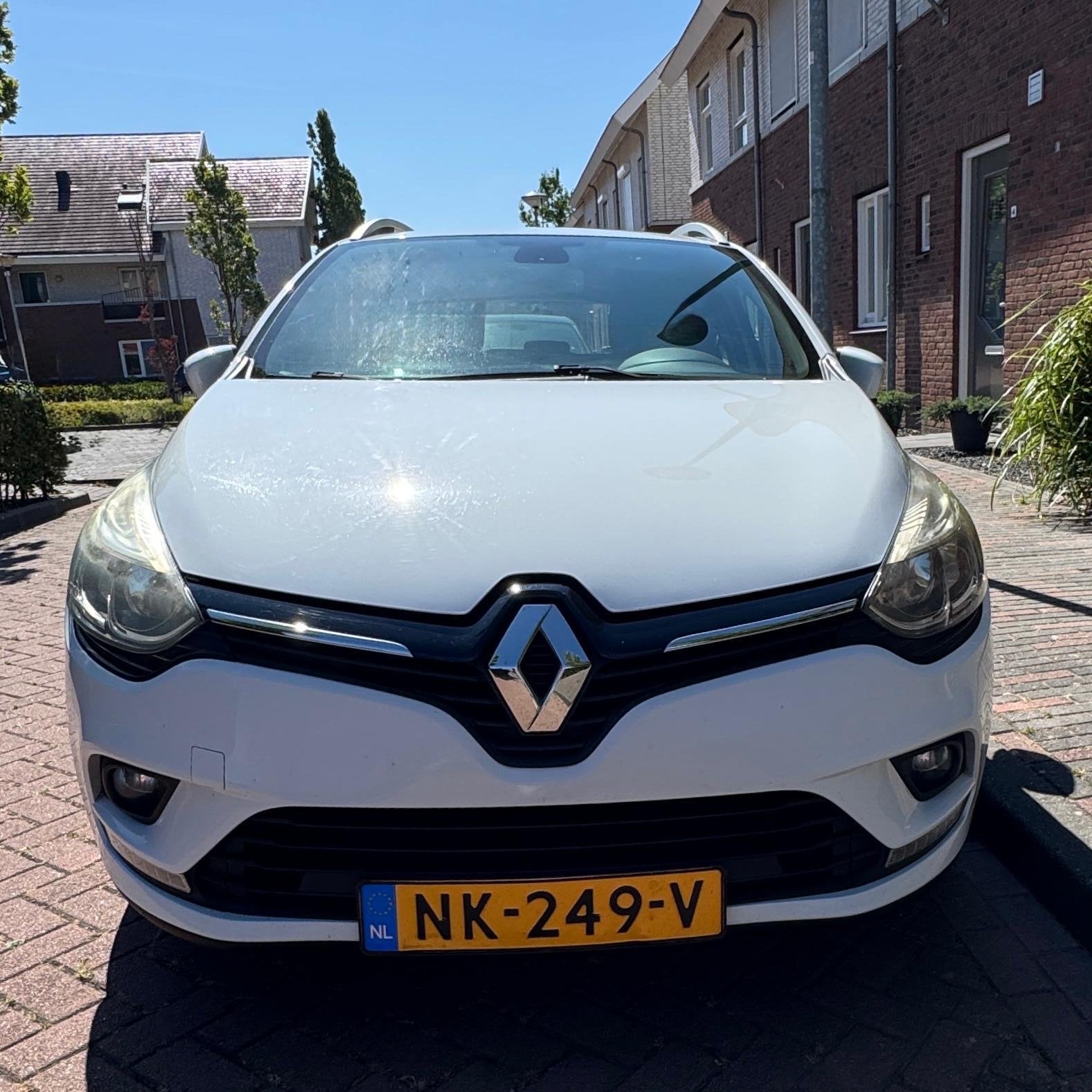 Renault Clio 0.9 TCE 90 Estate 2017 Wit, Voorwielaandrijving, 898 cc, Zwart, Origineel Nederlands