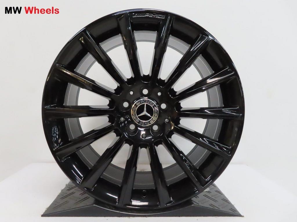 Originele Mercedes 19 inch AMG velgen C Klasse W205 C450 C43, 19 inch, Gebruikt, Velg(en), -