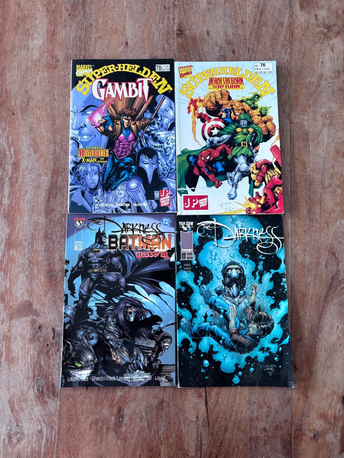 Verschillende Nederlandse Superhelden Comics, Boeken, Strips | Comics, Meerdere comics, Ophalen of Verzenden, Gelezen, Amerika
