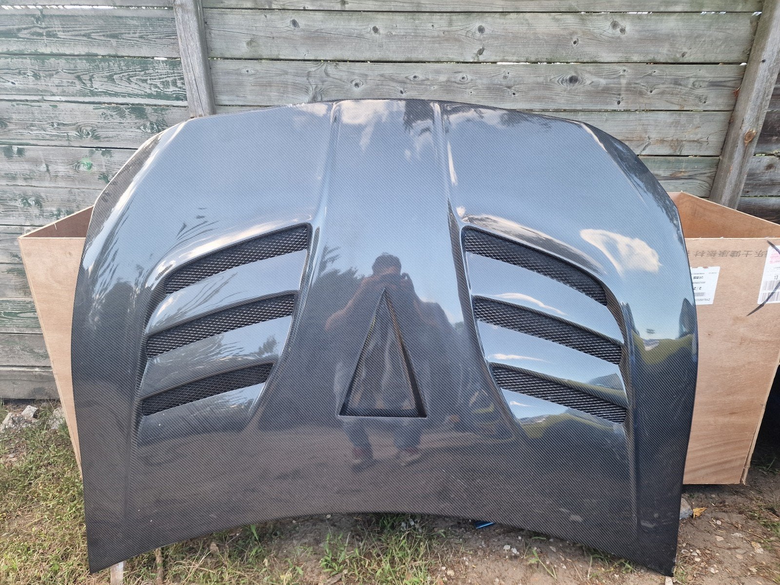 Carbon motorkap met luchthappers subaru BZR / Toyota GT86, Ophalen of Verzenden, Gebruikt, Overige automerken, Motorkap