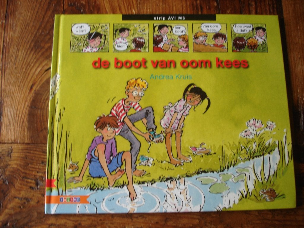 kleuter.05(1272) de boot van oom kees : andrea kruis., Ophalen of Verzenden, Zo goed als nieuw, Fictie algemeen