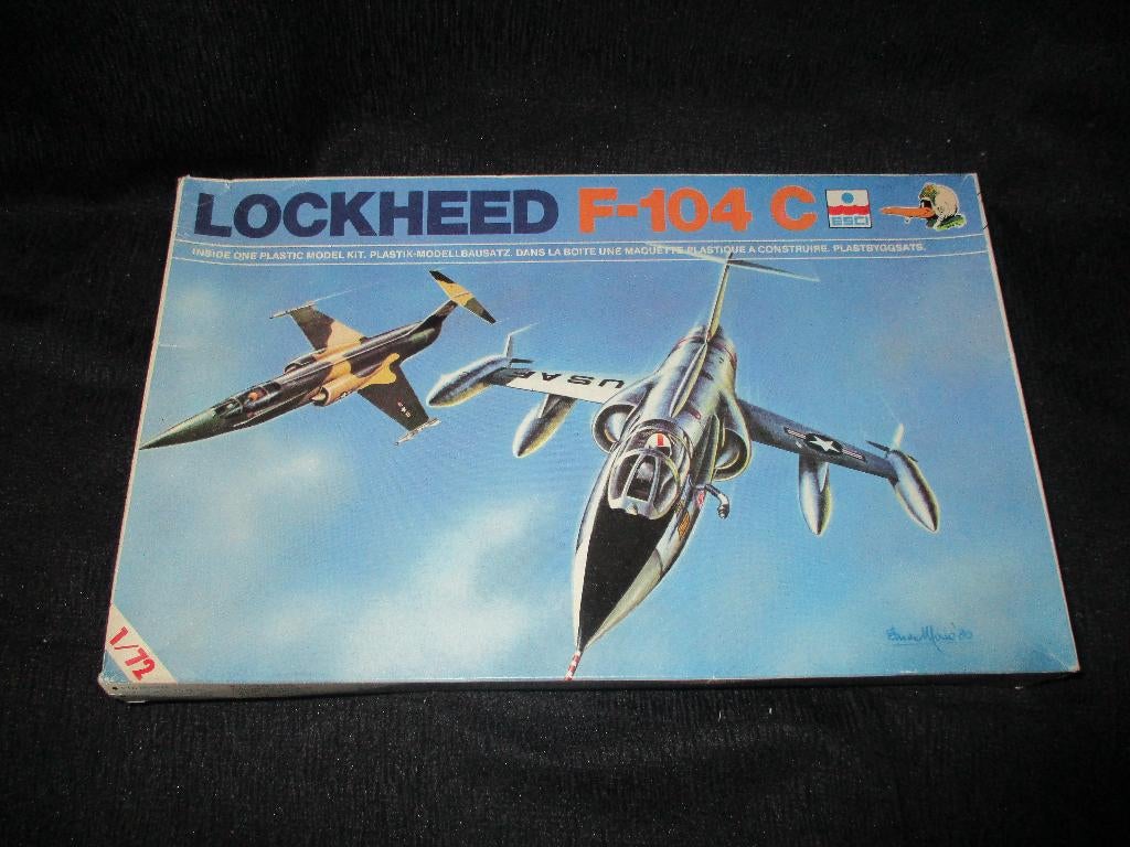 H-312,ESCI 1-72,NO,9011,Lockheed F-104C Starfighter, Ophalen of Verzenden, Nieuw, Groter dan 1:72, Overige merken