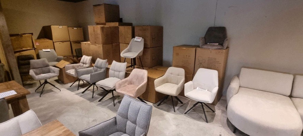 EETKAMERSTOELEN GROTE VOORRAAD VANAF €89,00, Huis en Inrichting, Stoelen, Metaal, Nieuw, Ophalen of Verzenden, Vier