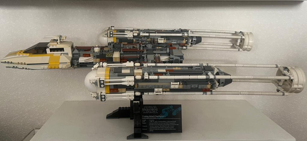 Lego Y-wing UCS10134 star wars, Gebruikt, Star Wars, Lego, Ophalen of Verzenden