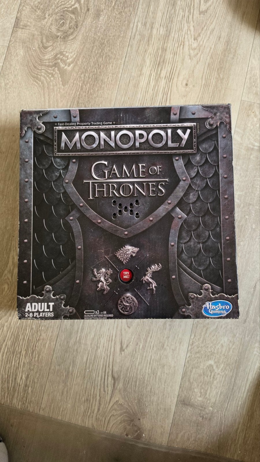 Monopoly Game of Thrones - Compleet Gezelschapsspel, Drie of vier spelers, Ophalen of Verzenden, Zo goed als nieuw, Hasbro Gaming