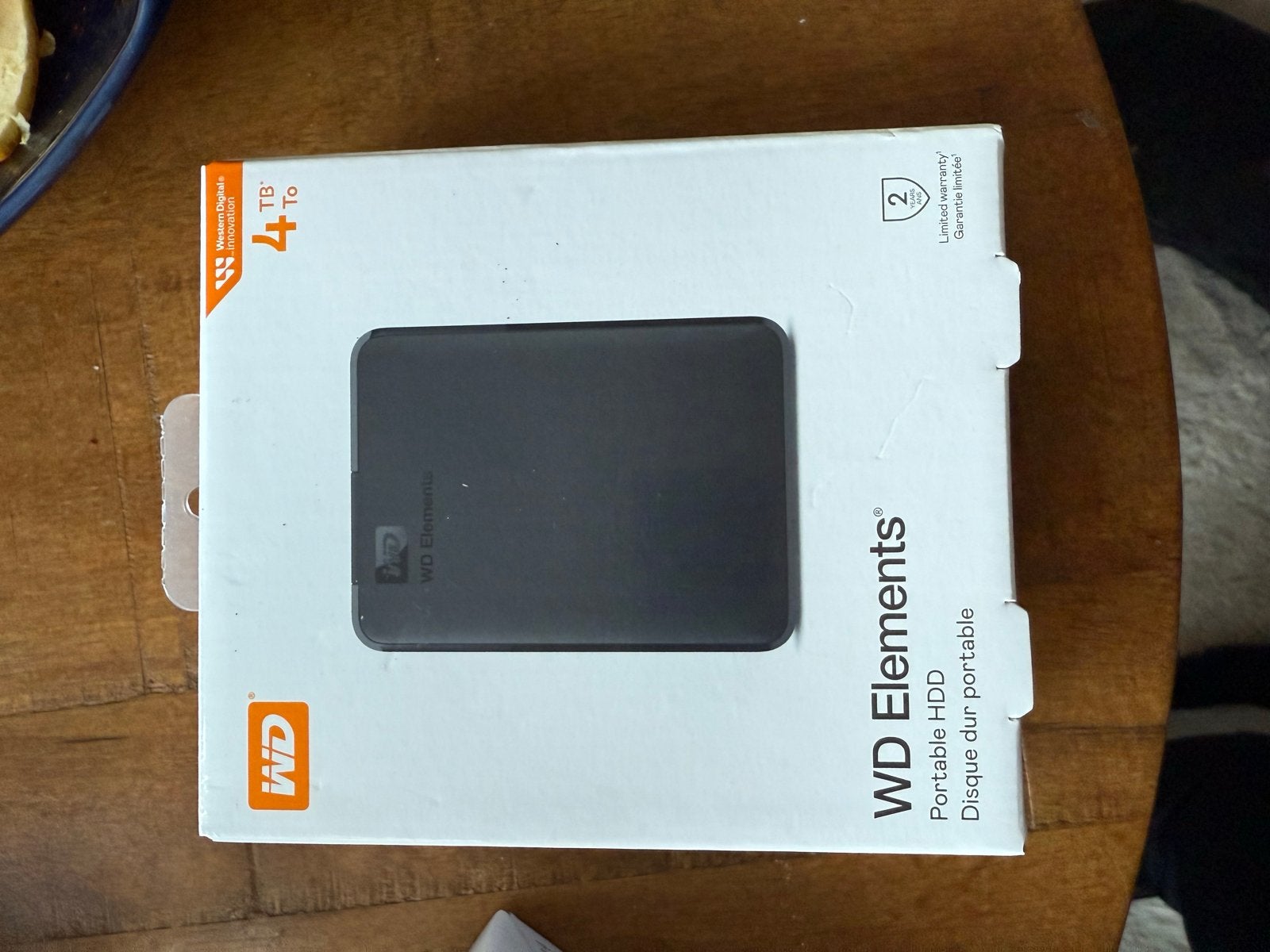 WD Elements Portable HDD 4TB Externe Harde Schijf, Computers en Software, Harde schijven, Server, HDD, Nieuw, Ophalen of Verzenden