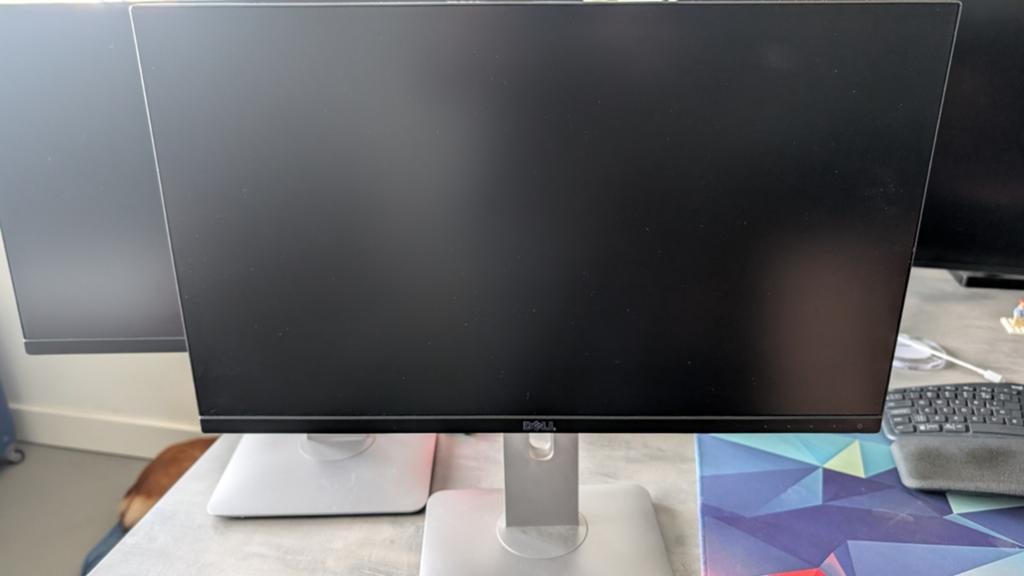 2x Dell U2414HB Full HD Monitor - Inclusief kabels, Ophalen, Gebruikt, IPS, Full HD