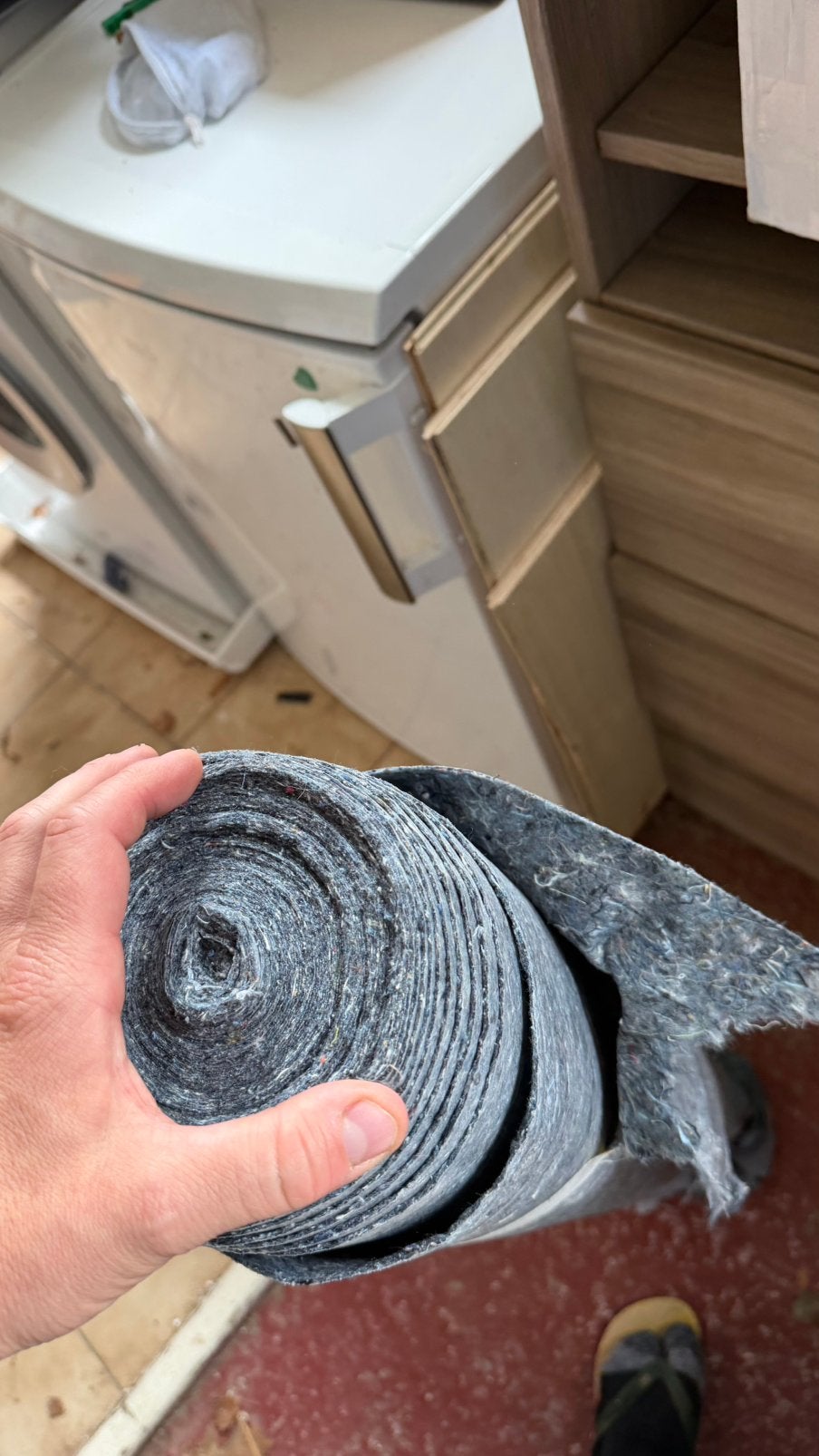 rollen RAUTNER R-Protect afdekvlies 220g ~40m +losse stukken, Ophalen, Zo goed als nieuw, 15 m² of meer, Folie