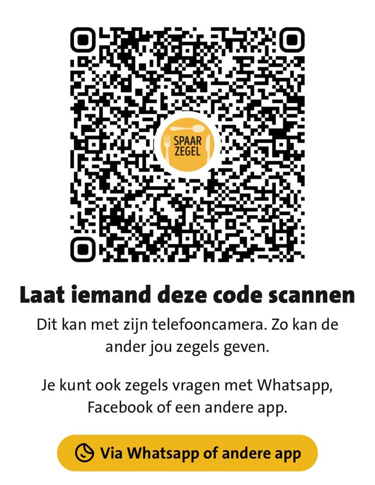 GEZOCHT: spaarzegels van jumbo, Eén persoon, Kortingsbon