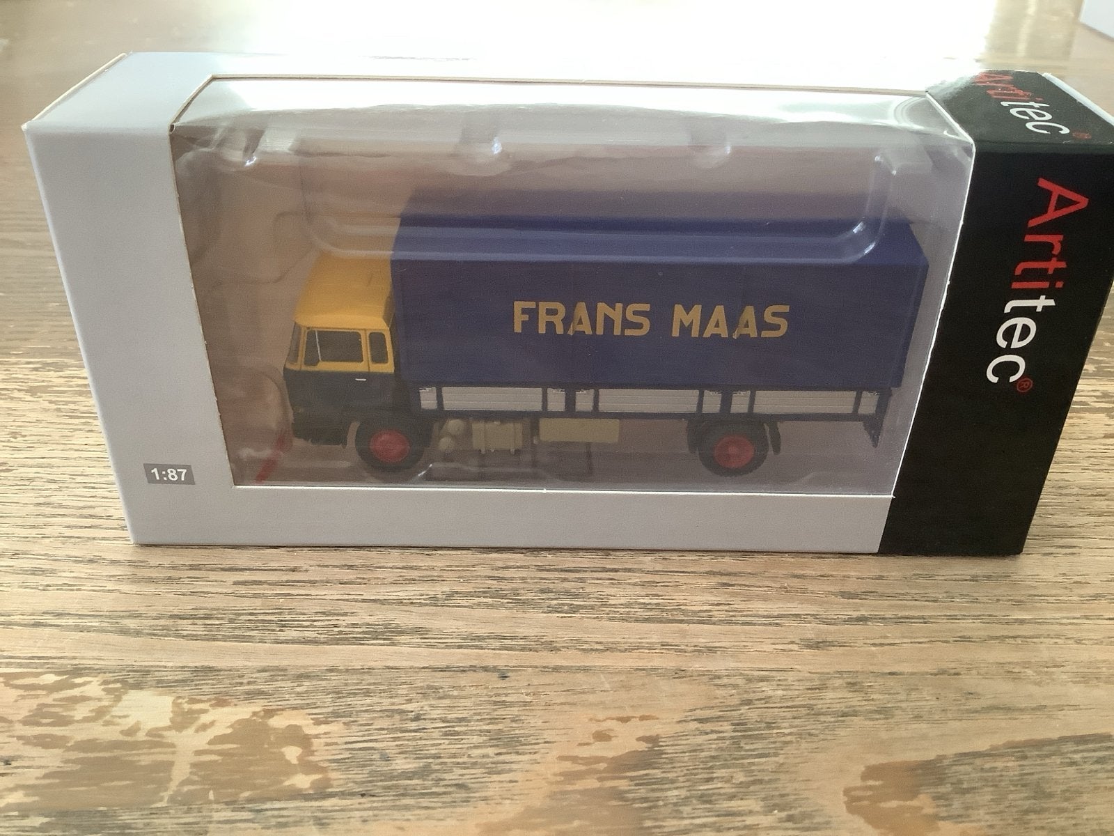 Artitec DAF Kantelcabine A Frans Maas 1:87, Ophalen of Verzenden, Nieuw, Bus of Vrachtwagen, Overige merken