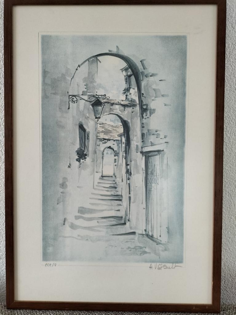 Tekening van Cervo, Ophalen of Verzenden