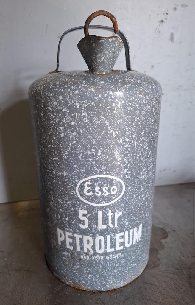 Oude Esso petroleumfles 5 liter., Ophalen