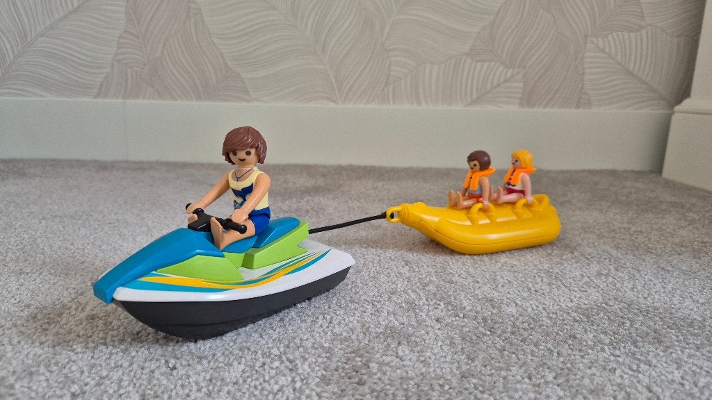 Playmobil 6980 Jetski met bananenboot, Ophalen of Verzenden, Zo goed als nieuw