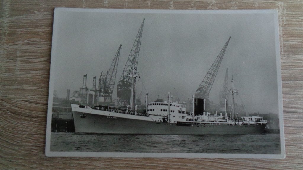m.s. Slamat, Verzenden, Zo goed als nieuw, Motorboot, Kaart, Foto of Prent