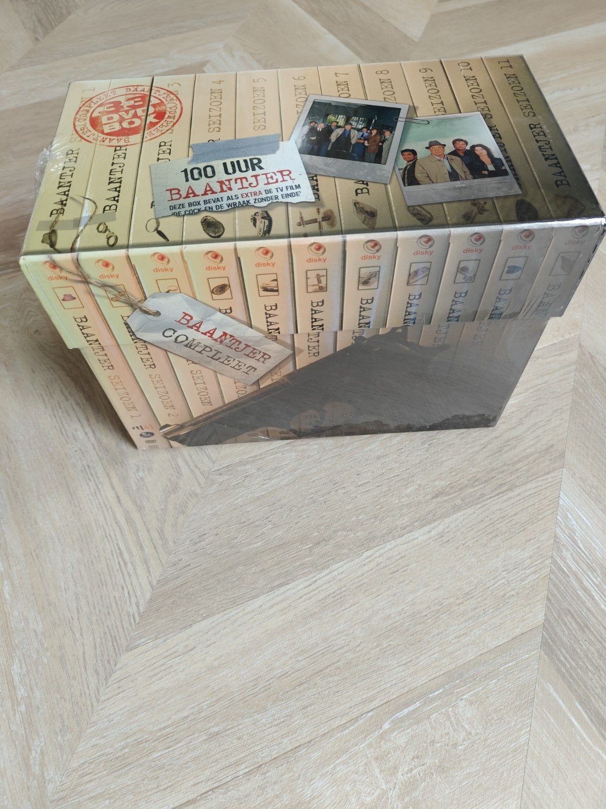 Baantjer Compleet DVD Box - Alle Seizoenen, Cd's en Dvd's, Misdaad, Nederlands, Nieuw in verpakking, Vanaf 12 jaar
