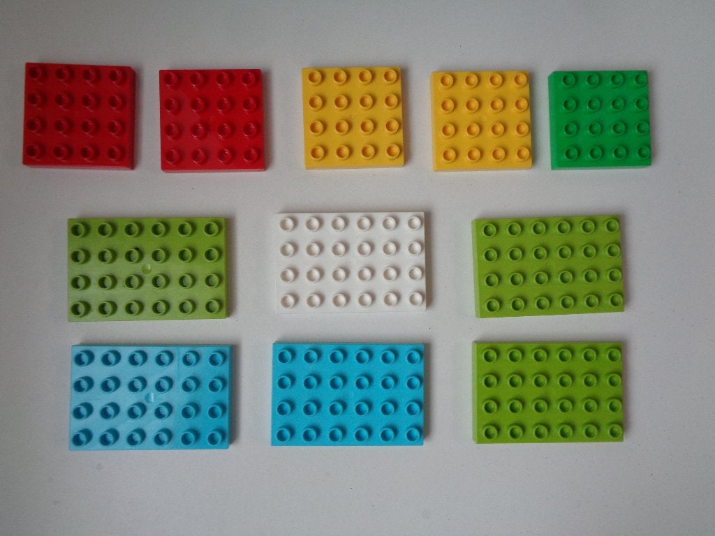11 Duplo grondplaatjes., Ophalen of Verzenden, Zo goed als nieuw, Duplo