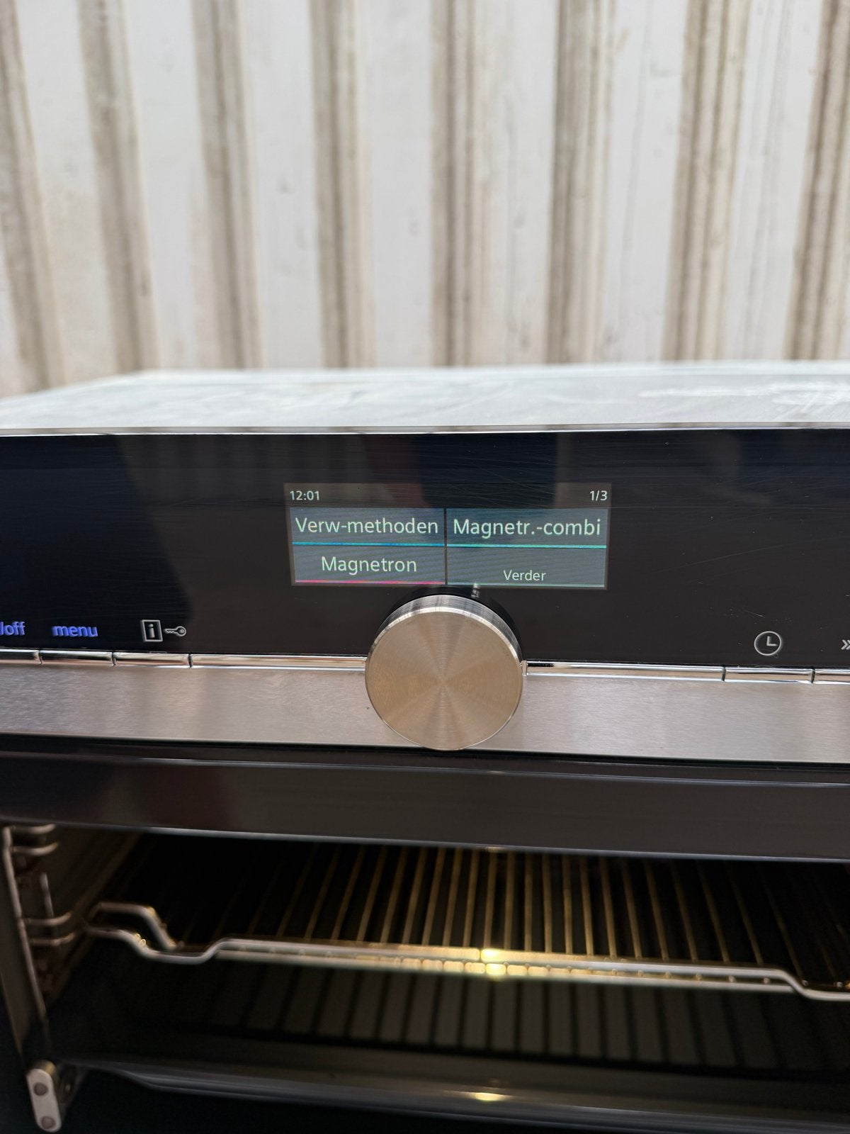 Siemens Inbouw Combimagnetron - Zo goed als nieuw, Ophalen, Zo goed als nieuw, Inbouw, 60 cm of meer
