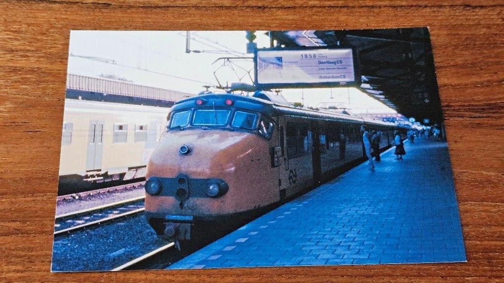 Foto TREIN NS Nederlandse Spoorwegen Mat 54 Hondekop, Verzenden, Gebruikt, Trein, Overige typen