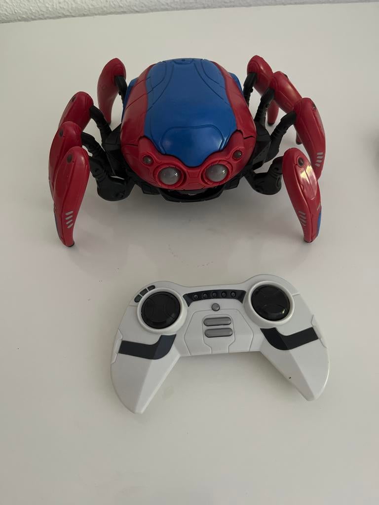 Disney Spider-Bot met afstandsbediening, Ophalen of Verzenden, Zo goed als nieuw, Controller, Draadloos