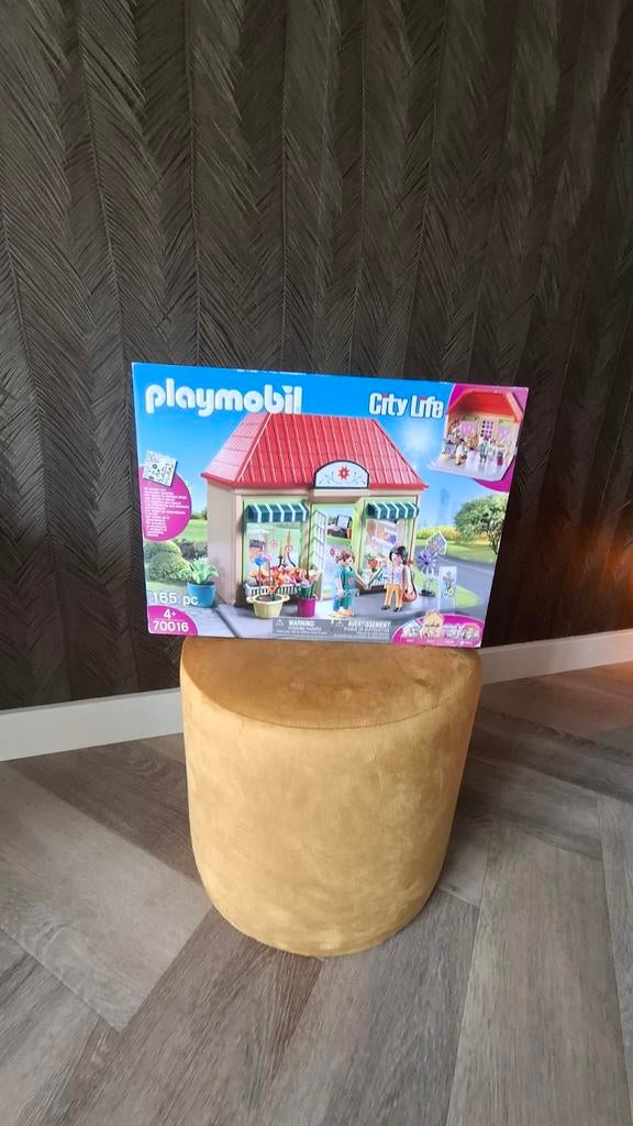 Playmobil City Life Bloemenwinkel 70016 - Nieuw in doos, Ophalen of Verzenden
