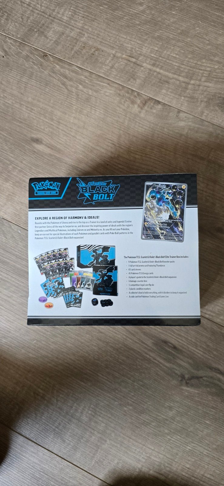 Pokemon Black Bolt Elite Trainer Box, G1, Ophalen of Verzenden, Nieuw