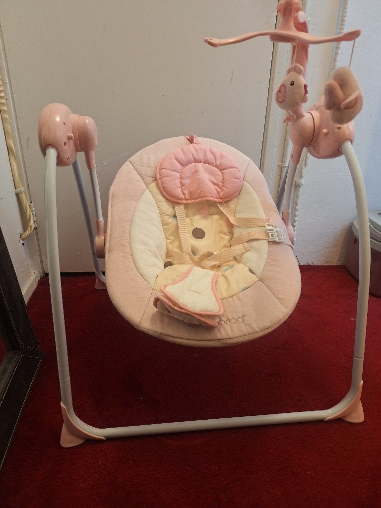 Elektrische luxe bewegende babywieg, Cangaroo, inklapbaar, Kinderen en Baby's, Babywiegjes en Ledikanten, Ophalen of Verzenden